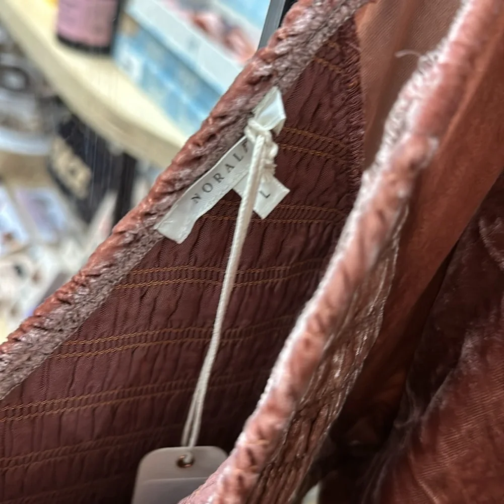 Noralee adele dress velvet smocked dress maxi - Picture 6 of 7